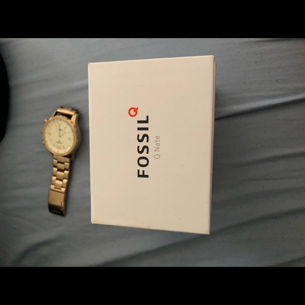 Fossil Q Smart Watch | Color: Gold
